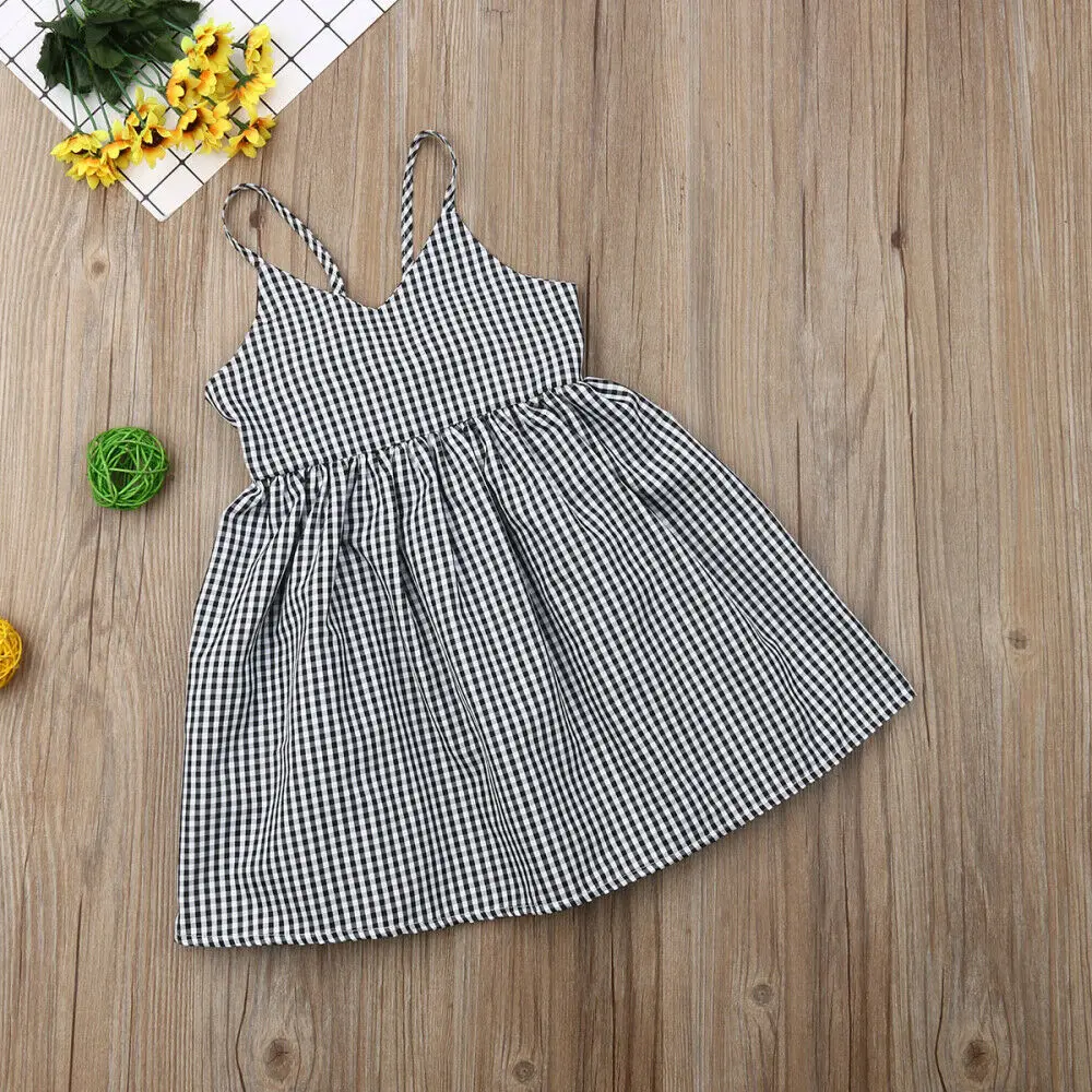 Детские платья для девочек 2019 Детская летняя одежда рождественское платье с