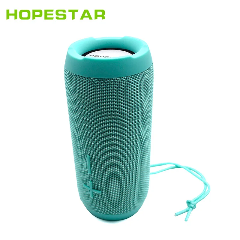 HOPESTAR P7 Портативный беспроводной водонепроницаемый Bluetooth динамик IPX6 Колонка коробка бас мини сабвуфер стерео громкий динамик зарядка мобильный - Цвет: Green