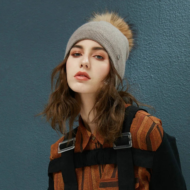 12478 новый для женщин's зимняя шапка кролик Мех животных шерстяная вязаная