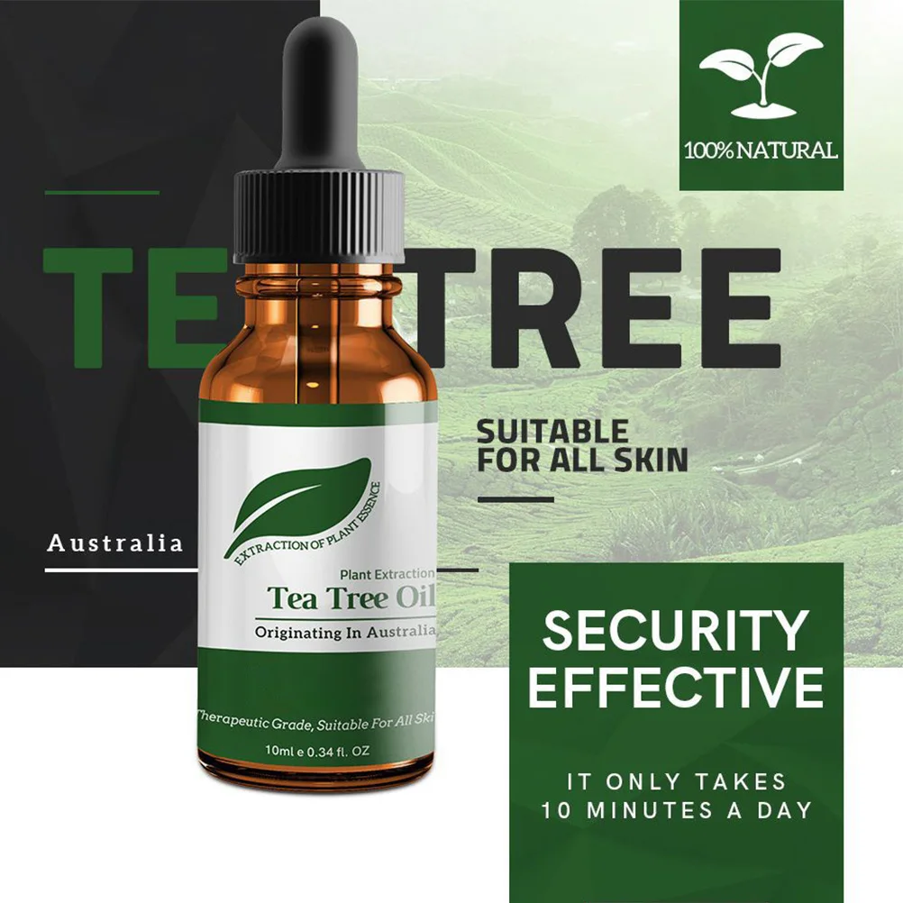 Antibacterial Anti-inflammatory Tea Tree Oil Moisturizing Essential for Blemished Skin Anti-pimples Warts Fungus |