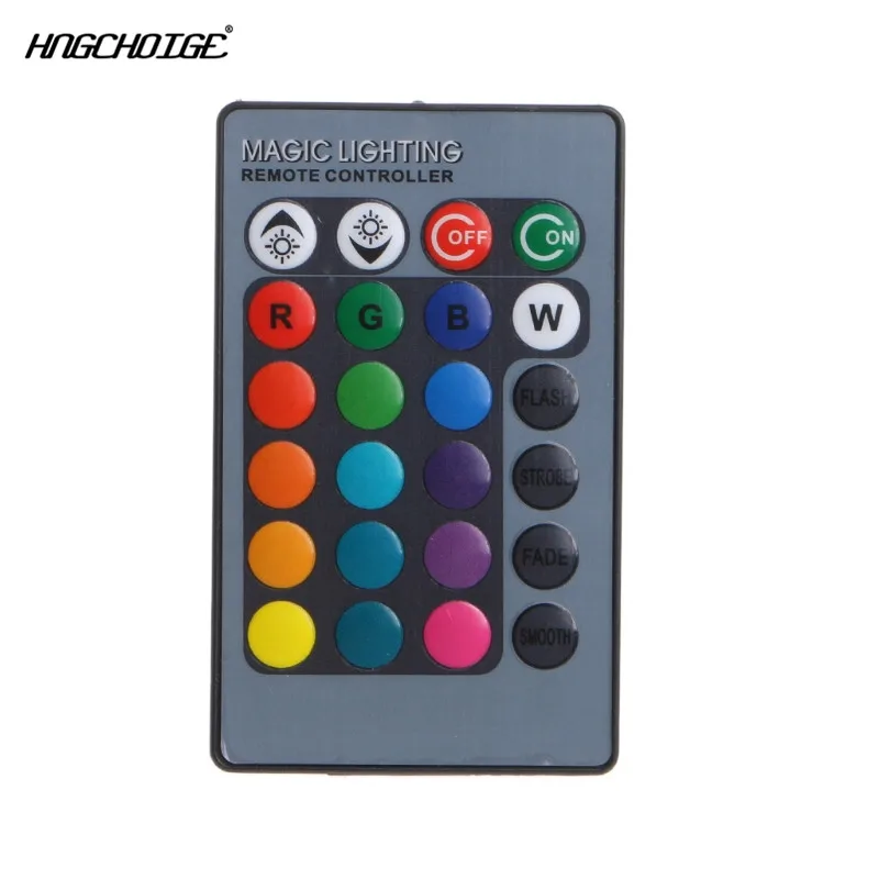 E12/E14 3 Вт RGB светодиодный светильник лампа с 15 меняющимися цветами пультом