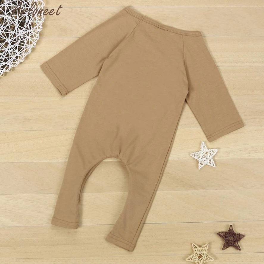 2017 fashioninfant маленьких Обувь для девочек мальчик письма с длинным рукавом Ползунки
