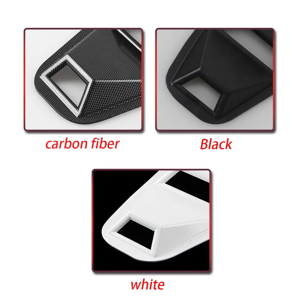 Car Styling JDM Sticker 1/4 Quarter Side Window Louvers Scoop Cover Vent for Ford Mustang 2005-2014 | Автомобили и мотоциклы