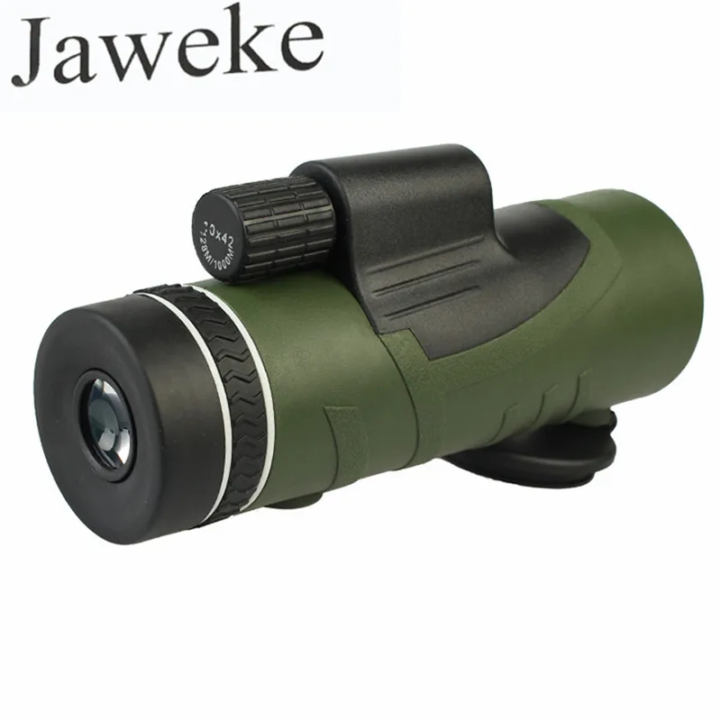 JAWEKE 10x42 HD монокуляр ночного видения Открытый Портативный телескоп туристический