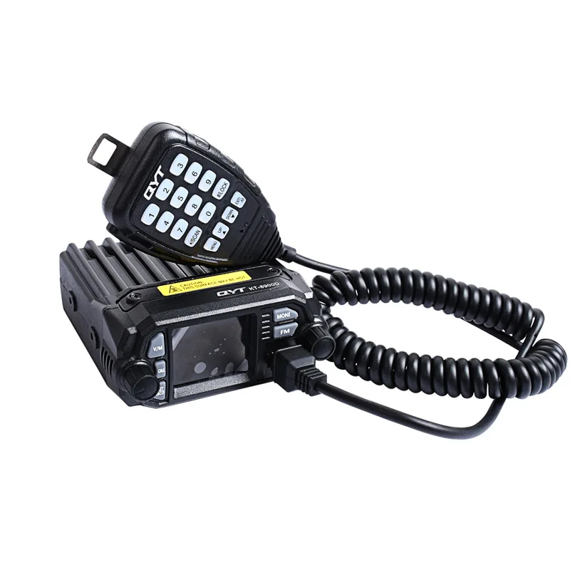 Qyt kt 8900d Автомобильная радиостанция Двухдиапазонная vhf uhf uv walkie talkie station кошелек