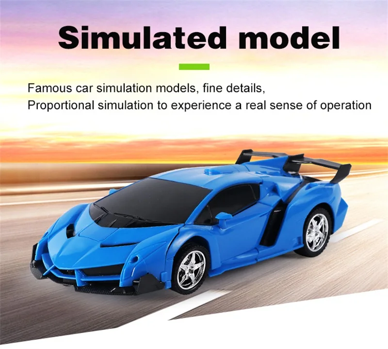 2 в 1 RC автомобиль Вождение спортивный трансформатор RC автомобили привод трансформации модели роботов Дистанционное управление автомобиль RC боевые игрушки подарок