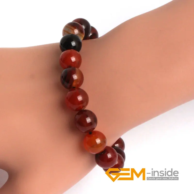 Браслет из сардоникса агата e браслет натурального сделай сам ювелирный один