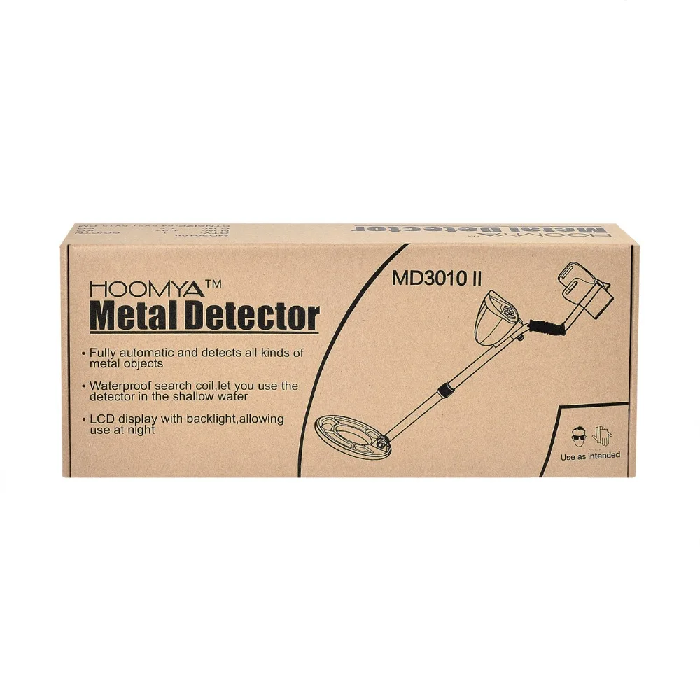 Детектор металла MD3010II подземных ЖК-дисплей Охотник за сокровищами Профессиональный Золотой детектор металла Finder Pinpointer