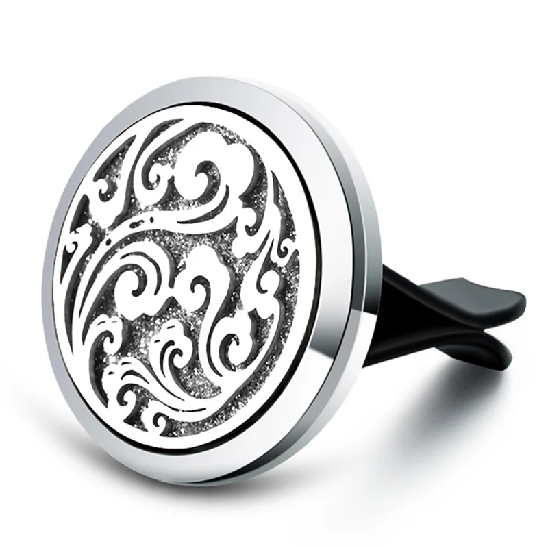 

Car Perfume Aromatherapy Essential Oil Diffuser Car Air Freshener Vent Clip Flavoring in car Parfumes Vintage Necklace Jewelry