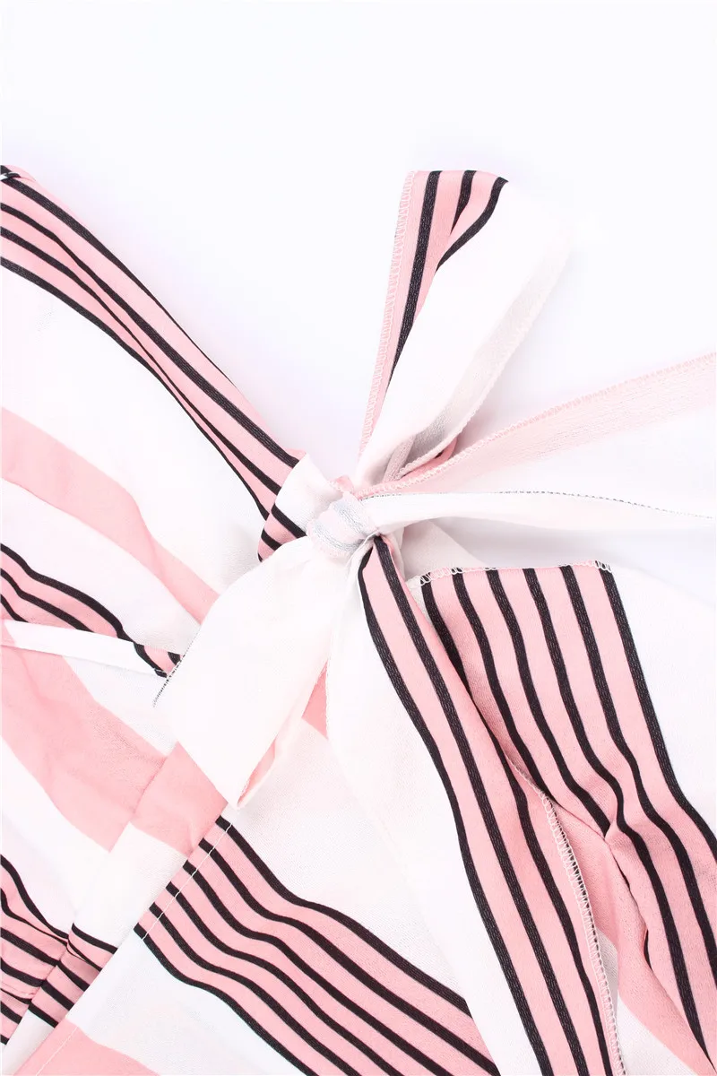 

costume sexy summer v-neck spaghetti strap Bohemian woman dresses new style striped mini ruffle empire female dresses
