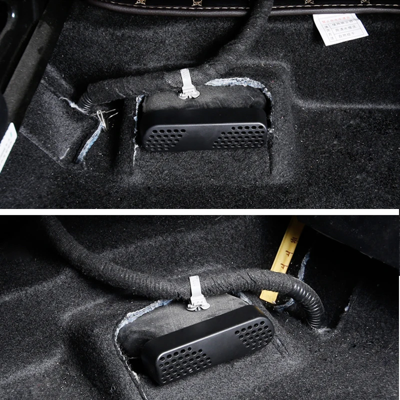 2 шт./компл. под автомобильное заднее сиденье крышка воздуховода для Mazda 3 Axela