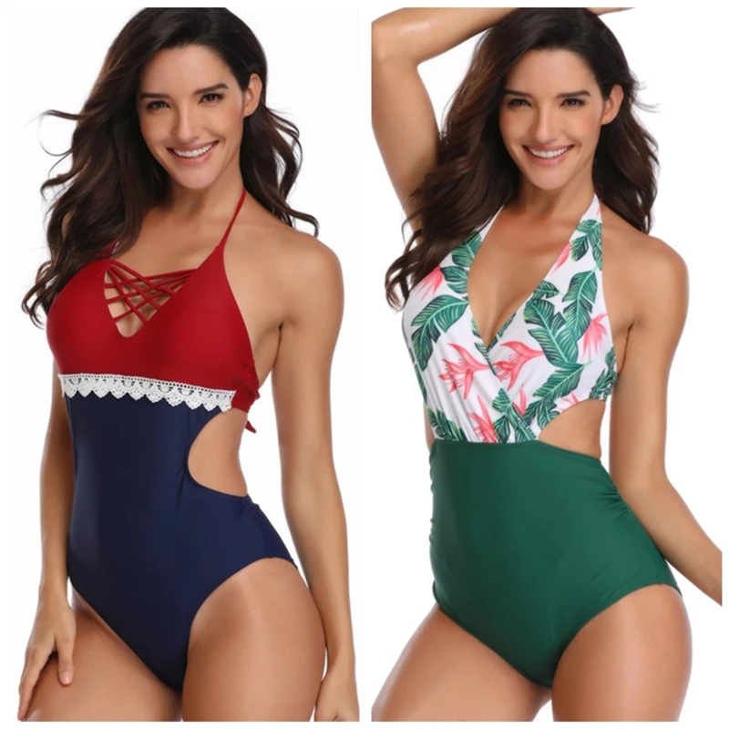 2019 цельный купальник женский сексуальный купальный костюм с пуш ап трикини