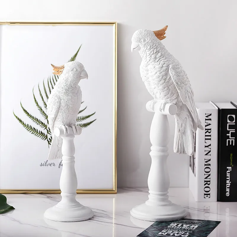 

Ins Parrot Creative Home Decoration Crafts Ornaments Wedding Gifts