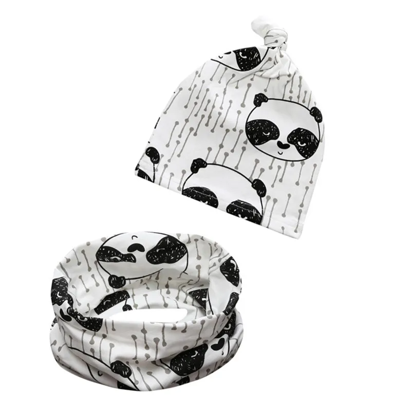 НОВЫЕ комплекты из хлопка с бантиком и шарфом О образным кольцом для маленьких