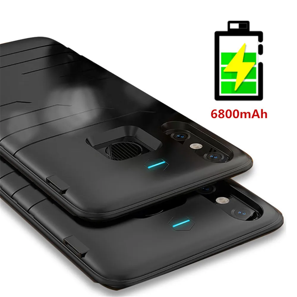 6800 мАч чехол для зарядного устройства для Xiaomi Mi 8 портативный зарядный внешний аккумулятор чехол для телефона чехол для Xiaomi Mi 8 чехол для зарядного устройства телефона