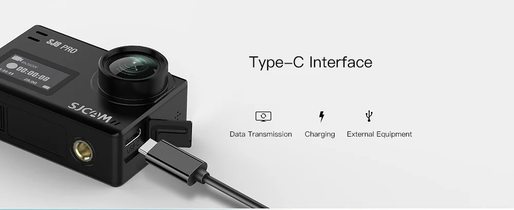 SJCAM SJ8 Pro& SJ8 Plus& SJ8 Air WiFi Пульт дистанционного управления шлем Спортивная Экшн-камера полный набор аксессуаров большая коробка- SJCAM