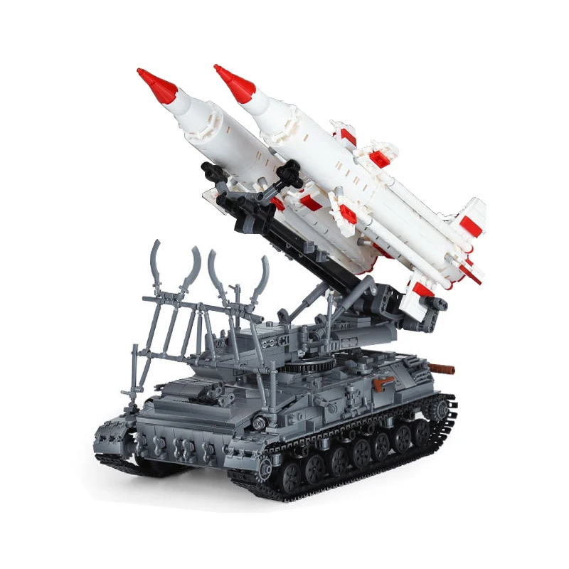 Военный танк 8U218 TEL 8K11 миньфиги армейские фигурки оружие строительные блоки