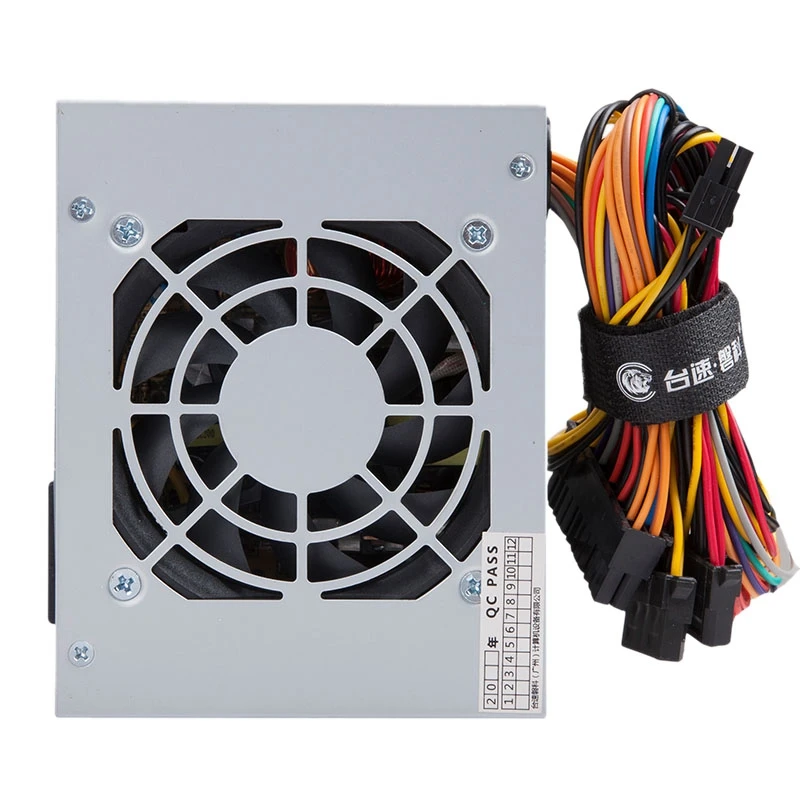 Макс 450W Питание компьютера ПК процессор 12V 20 + 4Pin 80 мм бесшумный вентилятор Atx РС Pcie