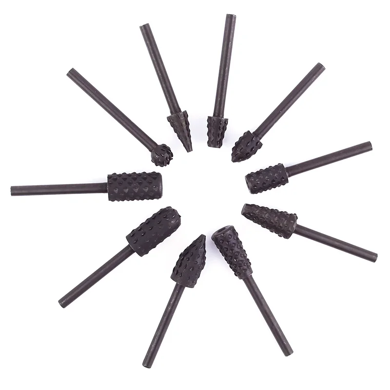 10 шт./партия 1/8 &quotHSS титановые фрезы резаки пилки подходят для роторного