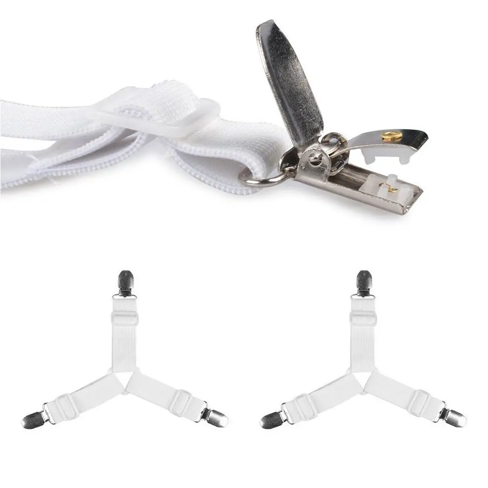 4 шт. простыня Регулируемая зажим держатель пряжки крючки матрас одеяла Захваты