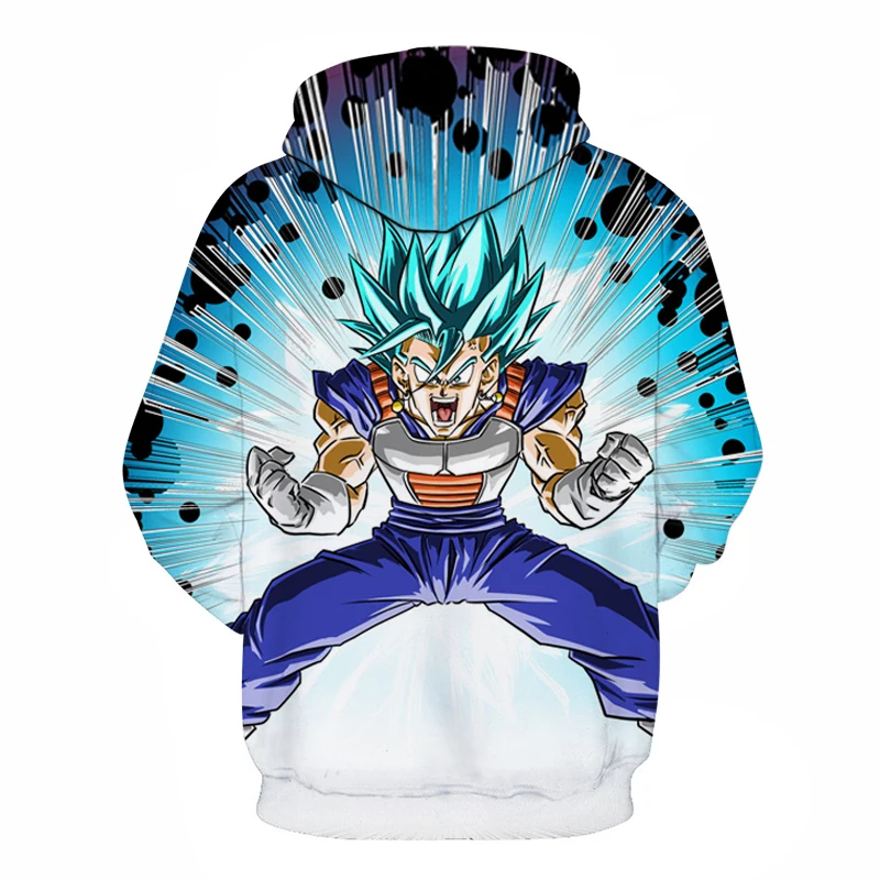 Худи Dragon Ball для мужчин и женщин 3D Толстовка Dragon Ball толстовка с Гоку аниме модные повседневные спортивные костюмы толстовка с капюшоном для мальчиков пуловер