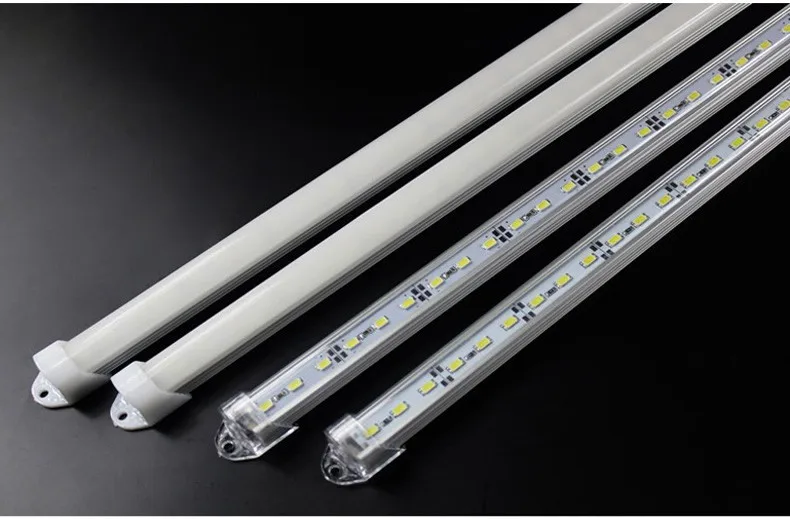 0 5 м 36 светодиодов 5630 led жесткий бар U Тип alu профиль DC12V вход не