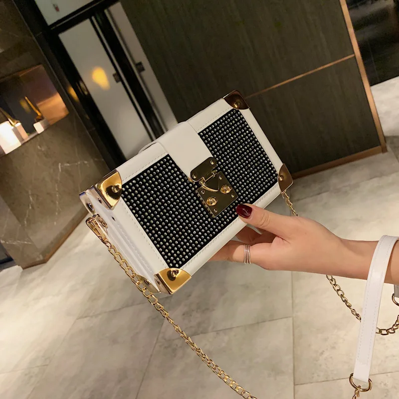 Женские сумки через плечо в коробке 2019 Высококачественная кожаная роскошная