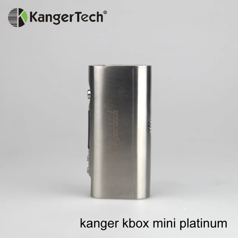 Дешевый Kanger Kbox Mini Platinum 60 Вт TC Box Mod температурный контроль для вейпа Fit 18650