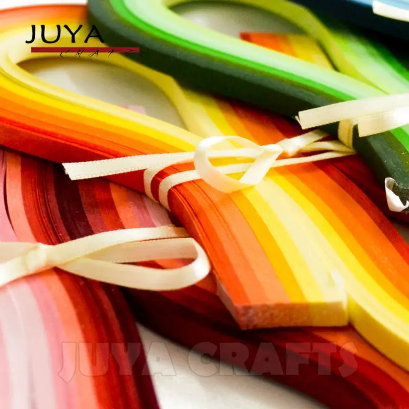 Бумажная катушка JUYA 36 оттенков цветов длина 540 мм ширина 3/5/7/10 полоски 720 всего