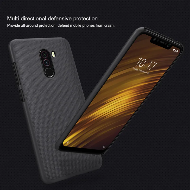 Чехол Nillkin для Xiaomi Pocophone F1, тонкий жесткий чехол для телефона Xiaomi Poco F1