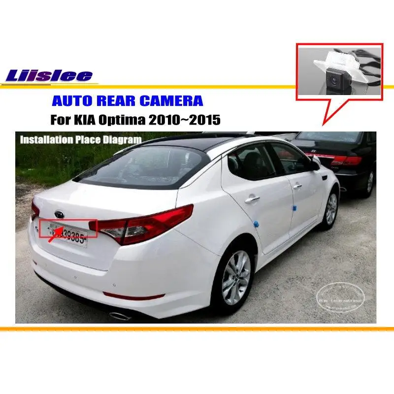 Для KIA Optima 2010 ~ 2015 камера заднего вида/Парковая вида/HD CCD RCA NTST PAL/камера отверстия|hd