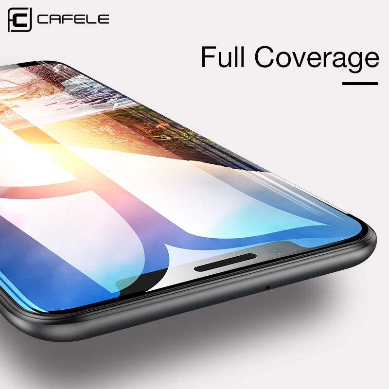Защитное стекло Cafele закаленное с полным покрытием для Xiaomi MI8 9 SE 10 8 se HD твердость 9H