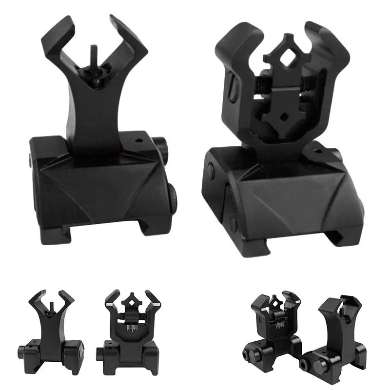 1 пара Алмазный Железный прицел с откидной крышкой передний складной для 20 мм
