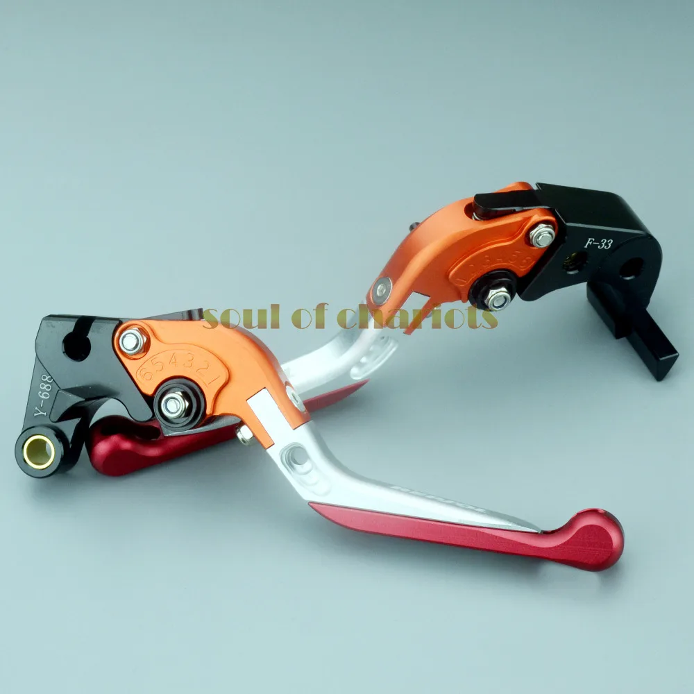 Для Honda CBR1000RR 2004-2007 CB1000R 2008-2014 Мотоцикл Регулируемый Складной Выдвижная сцепные