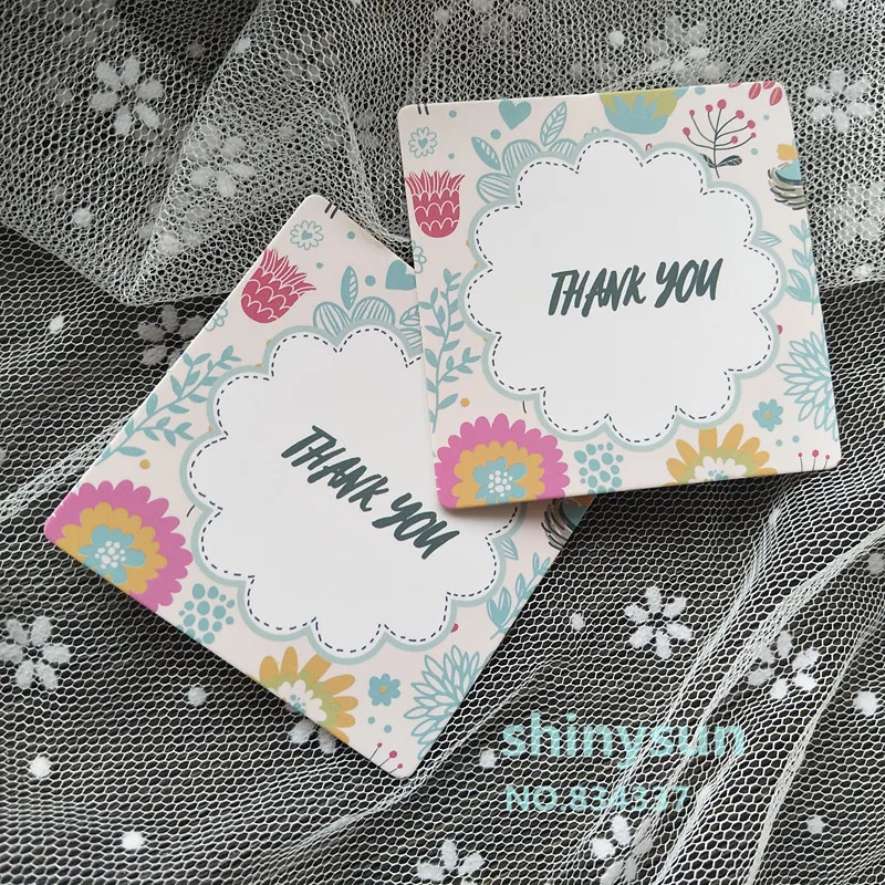 50 шт./лот новый товар Фотографическая мини карта thank you маленькая подарочная с