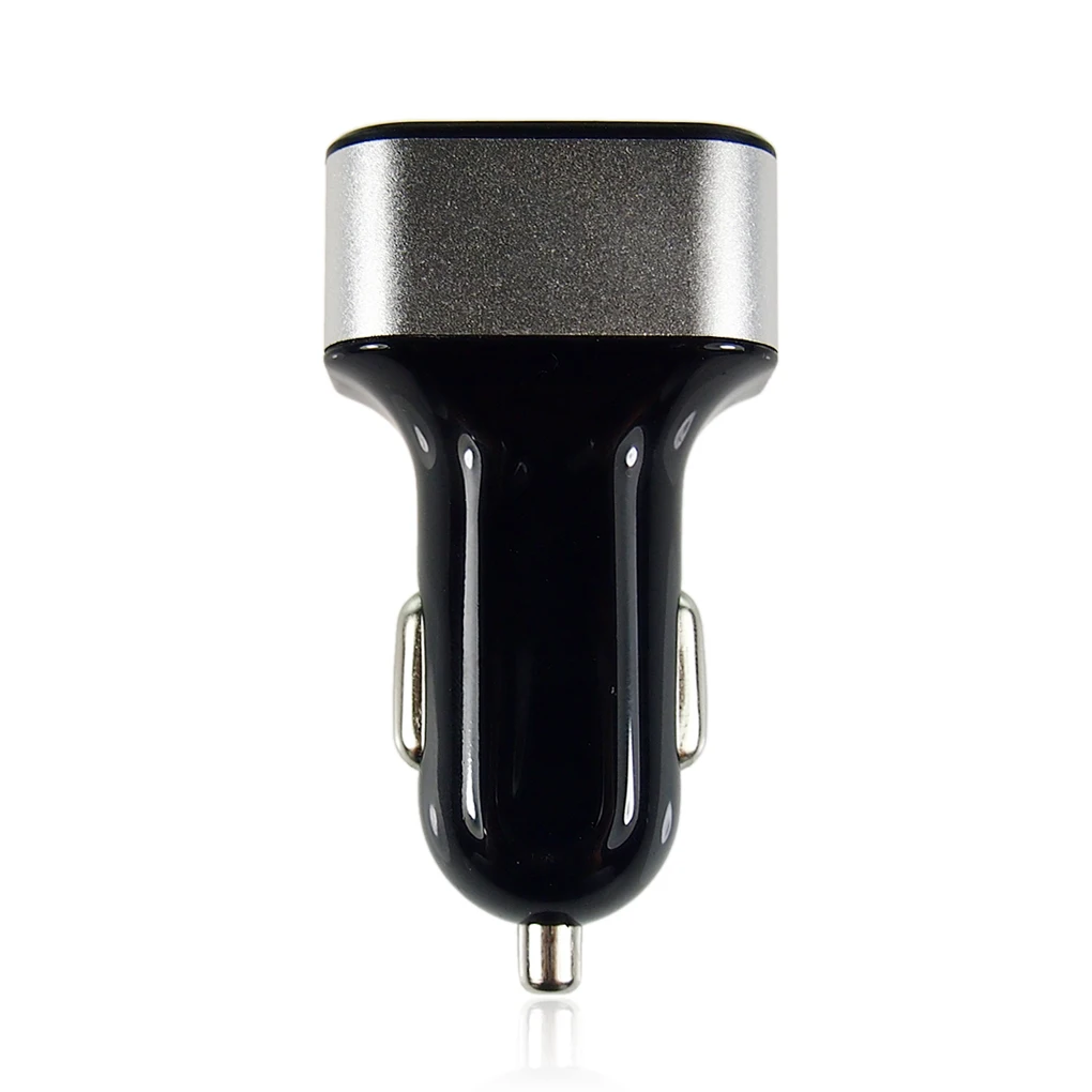 1 pcs Portable 3 port USB Car Charger AC adapter for iphone Samsung mobile phone tablet 5 colors retail/wholesale | Мобильные