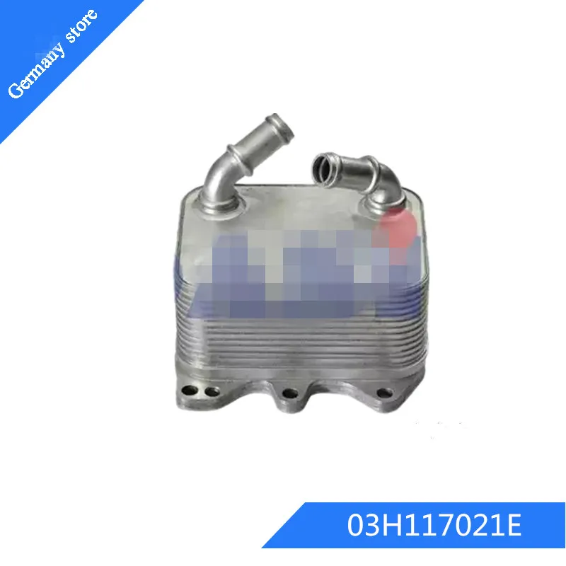 Масляный радиатор двигателя для SKOD A SUPERB II (3T4) 3 6 FSI 4x4 OEM: 03H117021E 03H 117 021