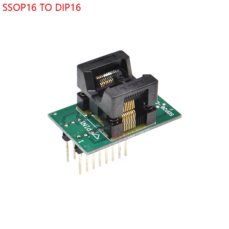 Программатор SSOP16 TSSOP16 в DIP16 1 шт. переходник с разъемом TSSOP на DIP тестовый чип