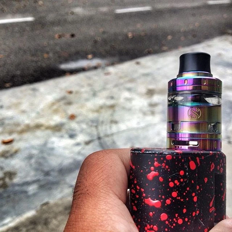 Атомайзер Augvape Merlin Mini RTA Радужный испаритель Vape с односторонним 2 пост скоростным