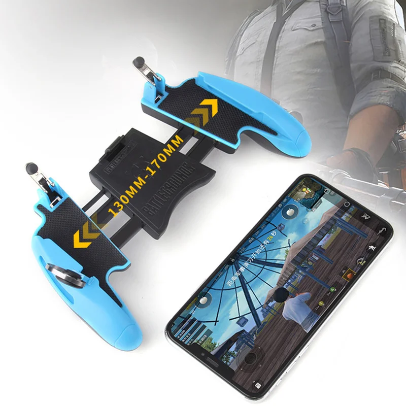 Новый мобильный контроллер PUBG металлический триггер L1 R1 для IOS Android