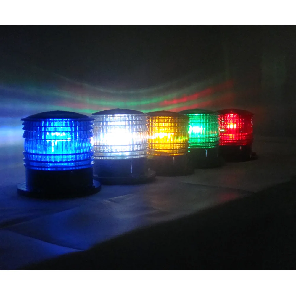 Солнечный МОРСКОЙ лодочный навигационный светильник Предупреждение ющий для