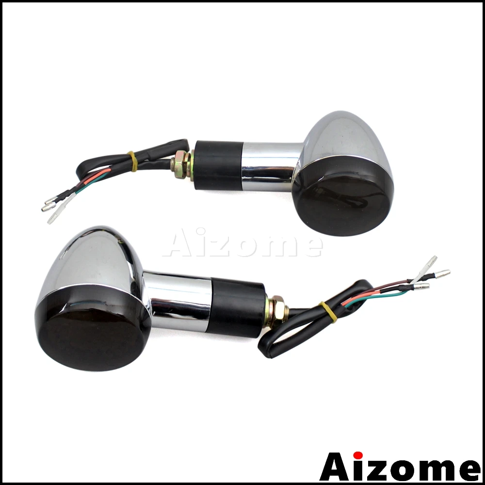 M10 мотоциклетные 2 в 1 светодиодные передние поворотные сигналы свет w/ Day Light Blinkers