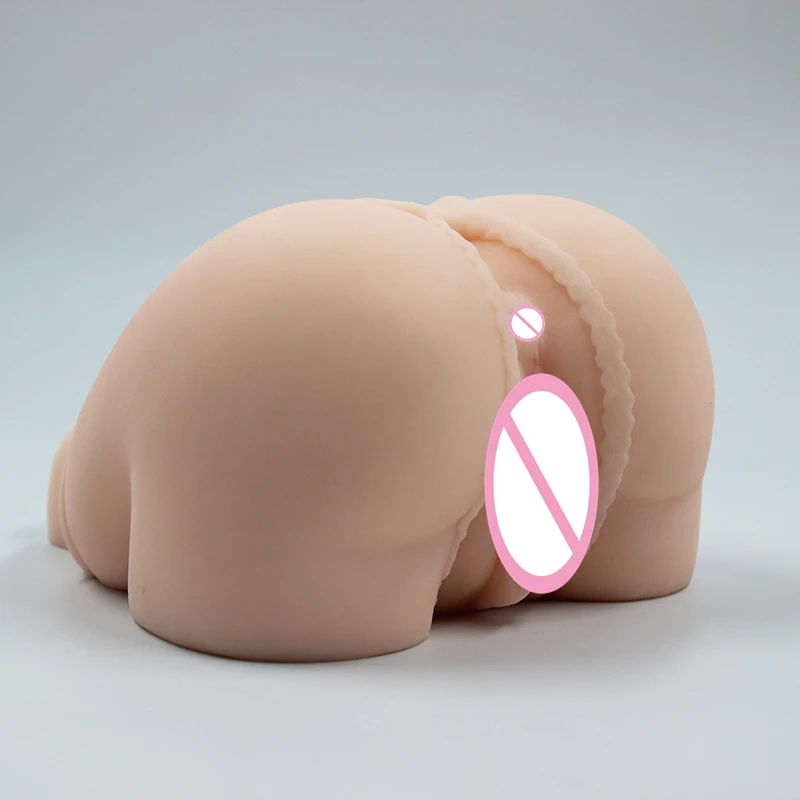 Сексуальная мужская мастурбация 3D киска без ануса чашки с двумя отверстиями