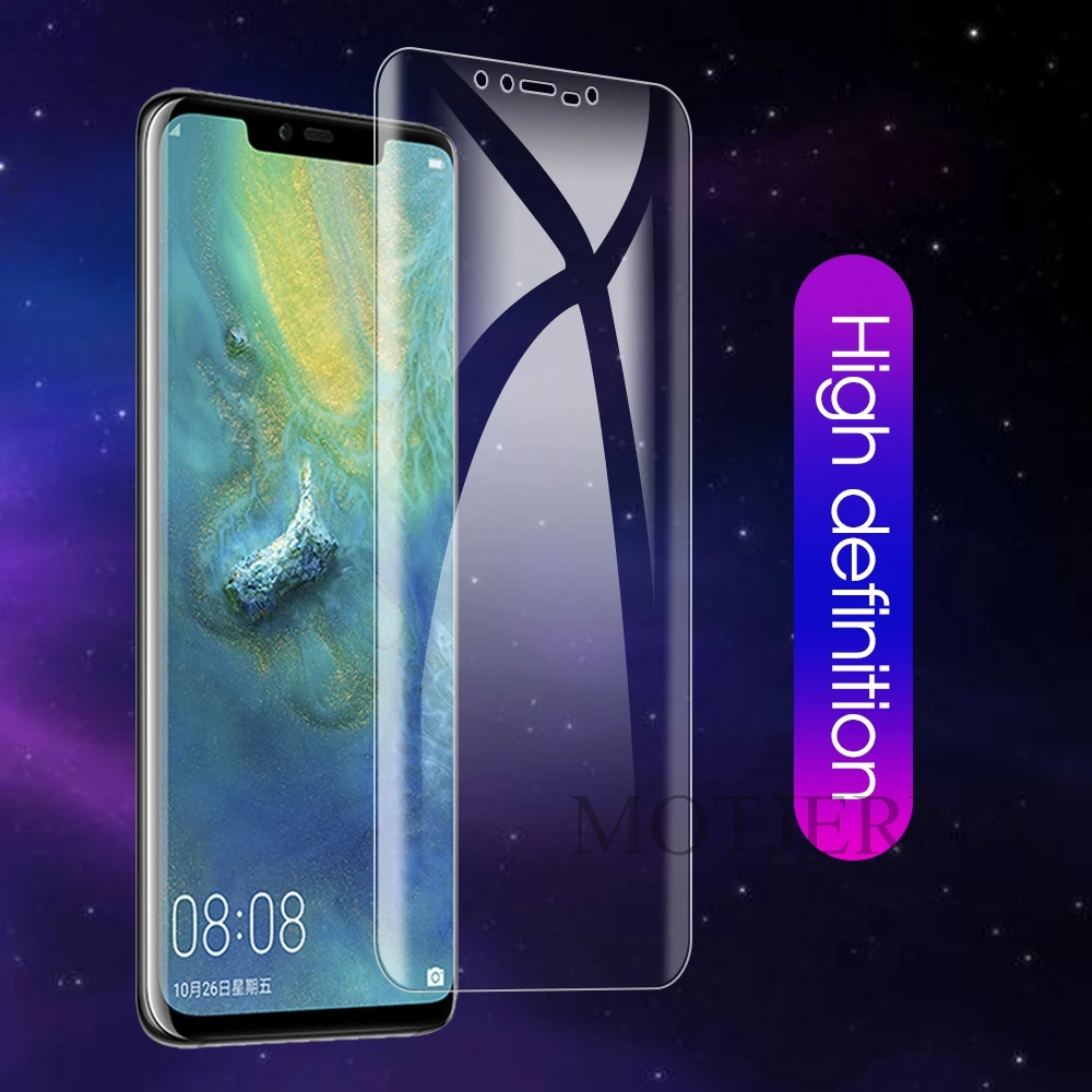 9D мягкая Гидрогелевая Защитная пленка для Huawei Mate 20 Pro полное покрытие Защита