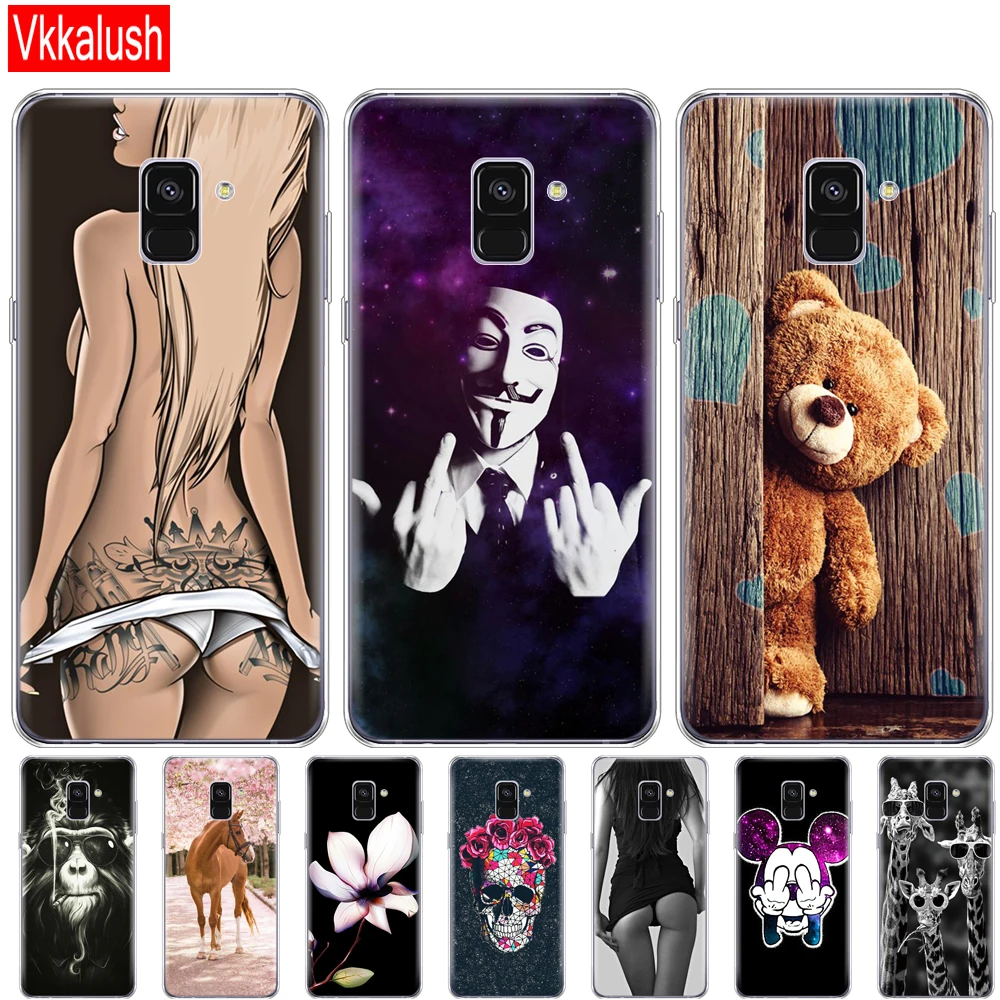 Силиконовый чехол для samsung Galaxy A8 A530 A530F чехол мягкий Tpu чехол для телефона для samsung A8 Plus A730 A730F чехол прозрачная сумка