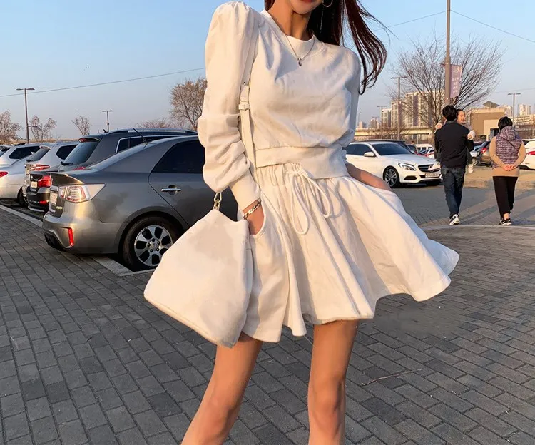 Женский комплект из 2 предметов WHITNEY WANG повседневный костюм в уличном стиле