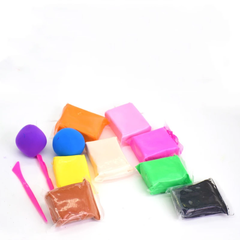 12/24/36 набор Slime DIY безопасных и нетоксичных ковкого Fimo игровое тесто Полимерная глина Пластилин воздушный Пластилин полимера Пластилин моделирование светильник глины