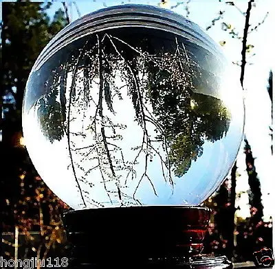 Круглый стеклянный хрустальный шар 100 мм на выбор покупателей|sphere ball|sphere crystalsphere