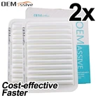 Автомобильный воздушный фильтр двигателя 2 шт. для Toyota Yaris Vitz XP10 XP90 XP130 Corolla E150 E170 Auris Avensis Vios 17801-YZZ05 17801-21050