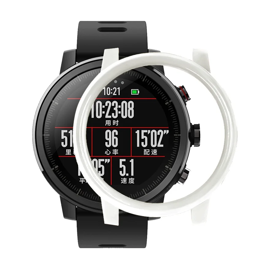 Защитный чехол для Xiaomi Huami Amazfit Stratos 2/2S Жесткий Чехол бампер из поликарбоната 2 2S